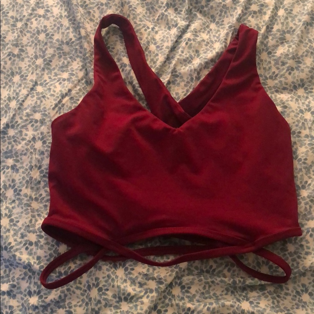 Crisp Cross Fabletics Top